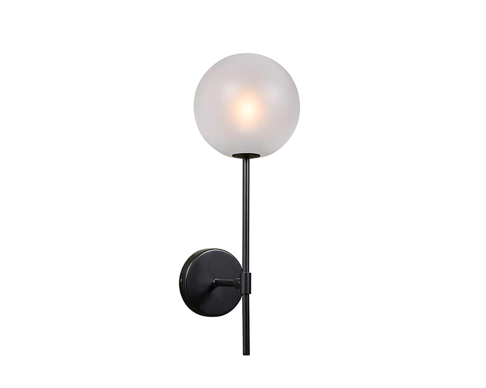 Izora Sconce Black