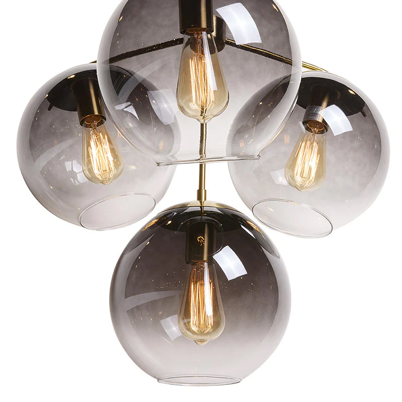 Kamara Chandelier Brass