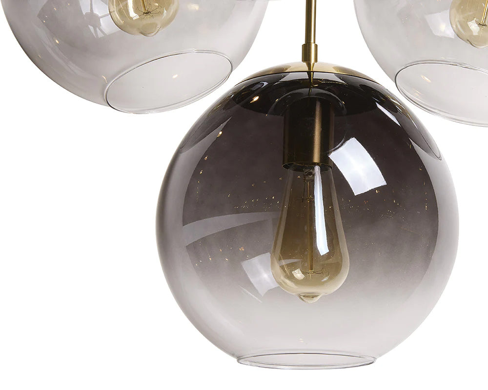 Kamara Chandelier Brass
