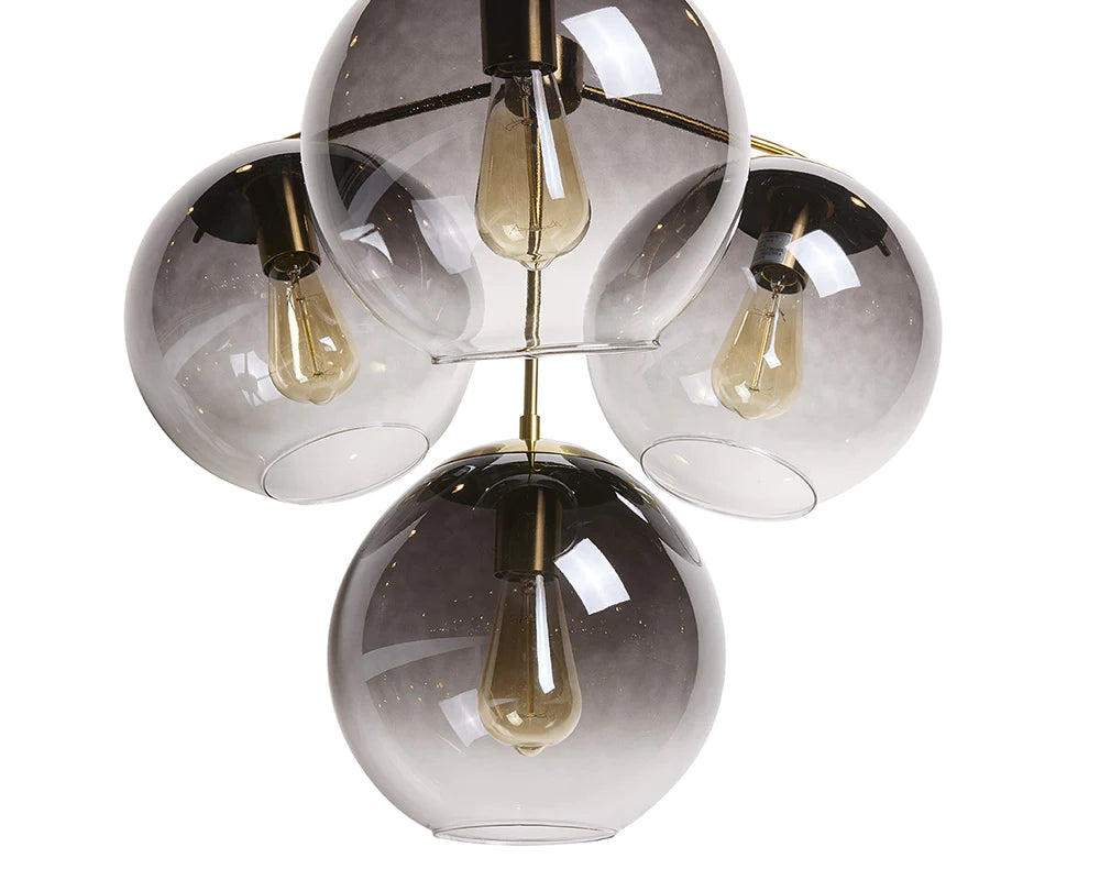 Kamara Chandelier Brass