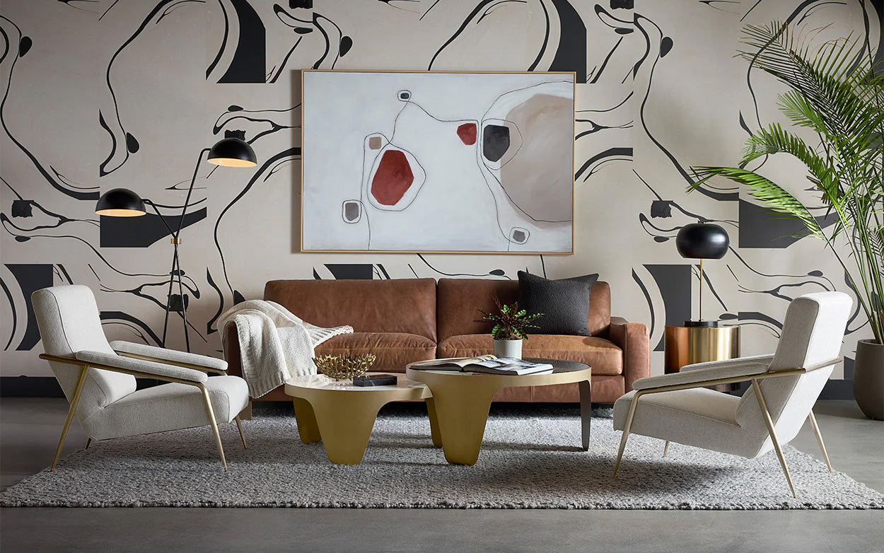 Faven Floor Lamp Black