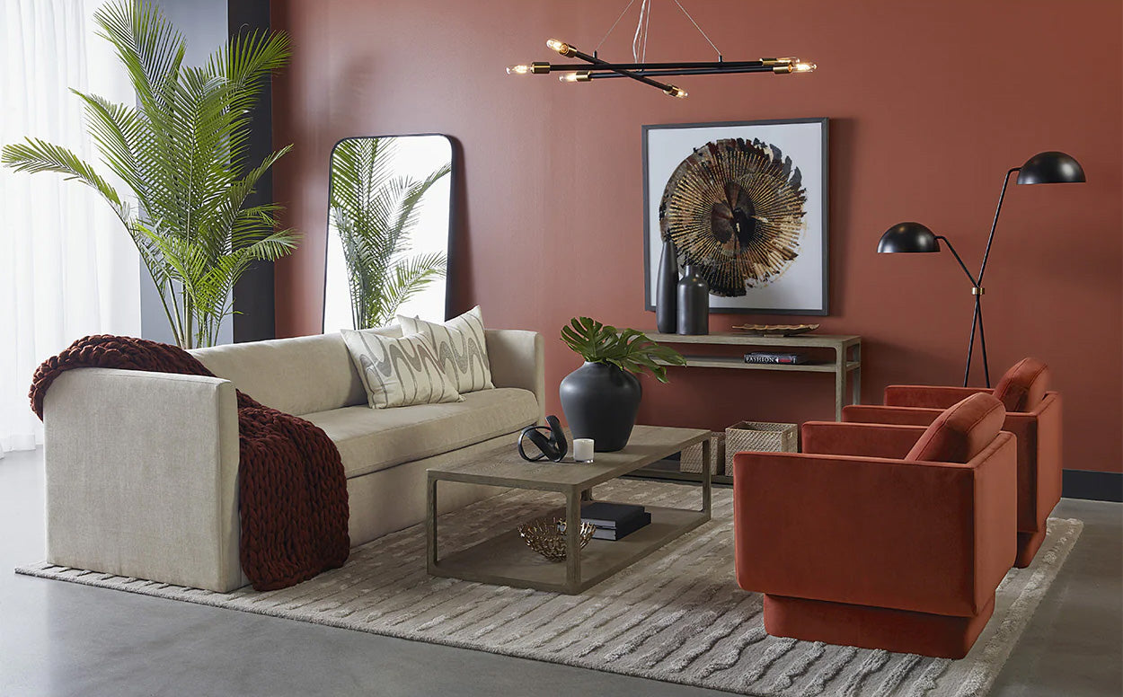 Faven Floor Lamp Black