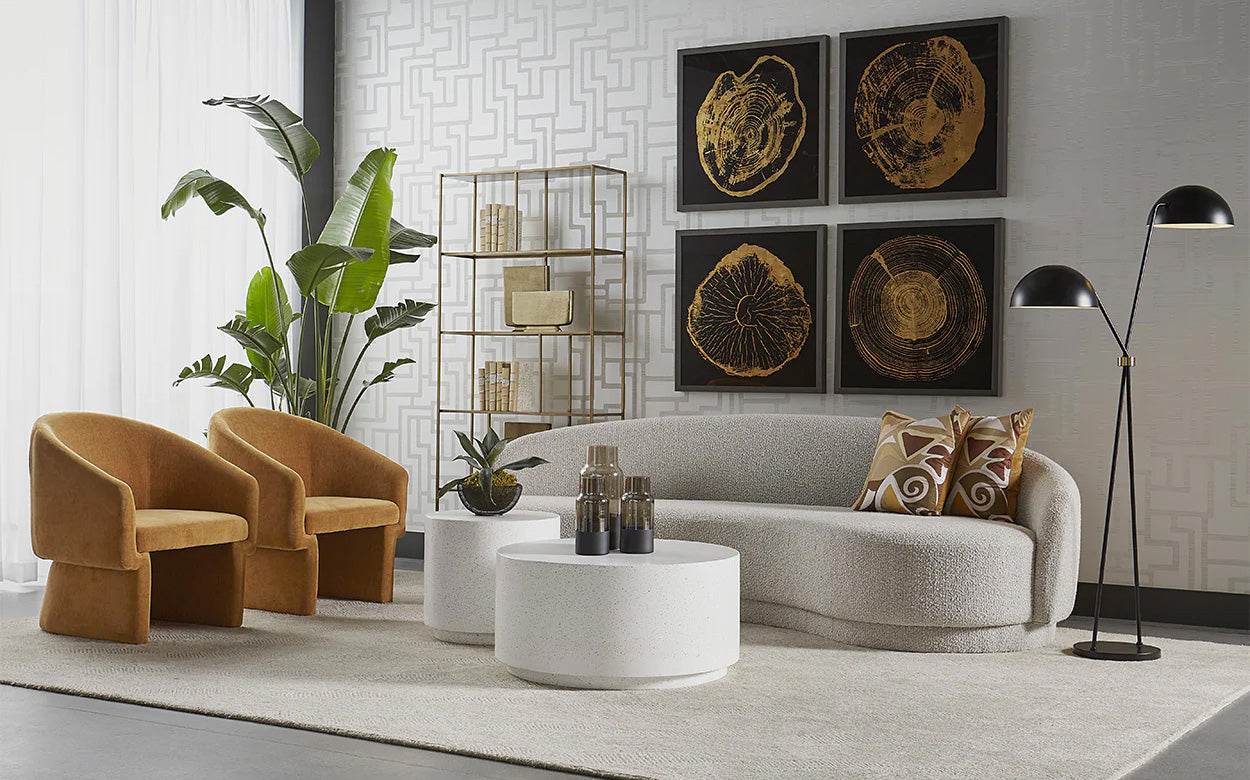 Faven Floor Lamp Black