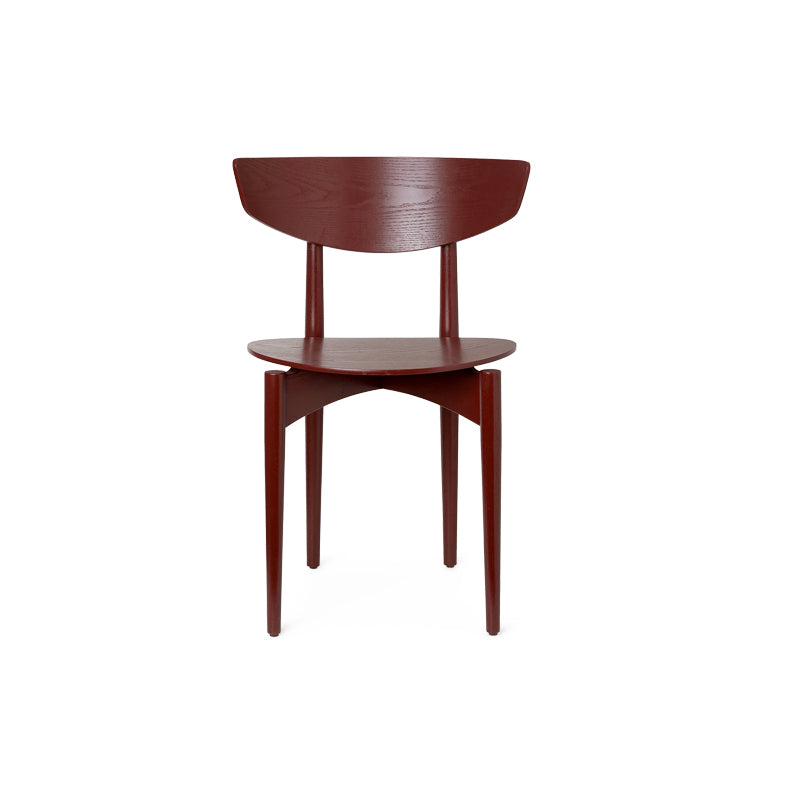 Herman Dining Chair Wood Red Brown