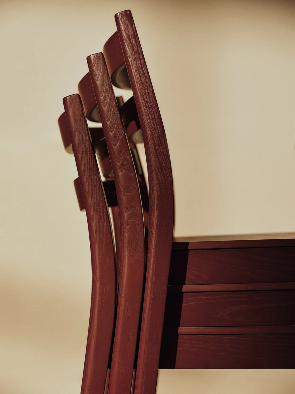 Boda Dining Chair Red Brown