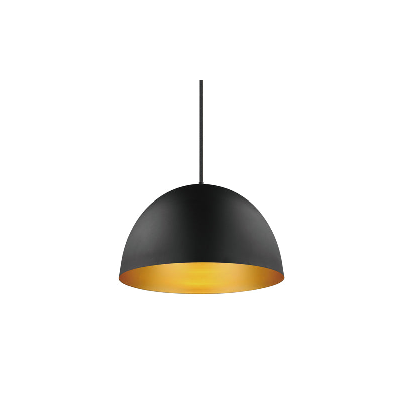 Tova Large Pendant Black/Gold