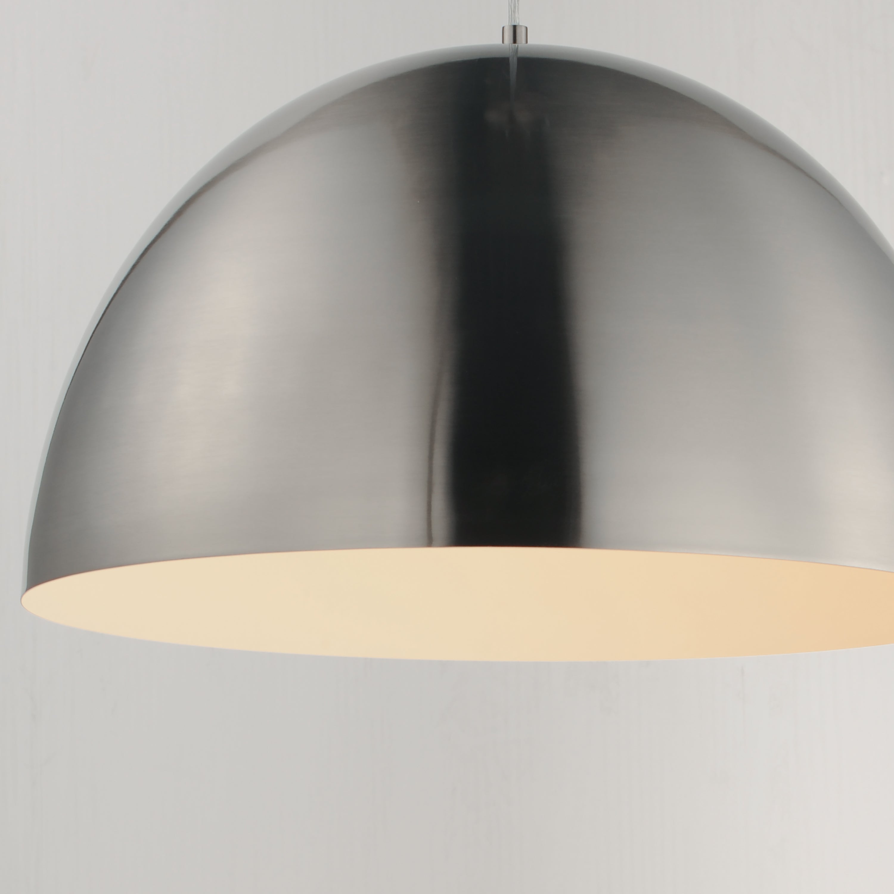 Tova Large Pendant Nickel