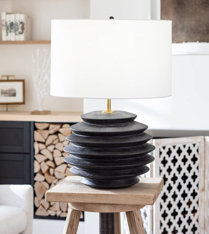 Accordion Table Lamp Round