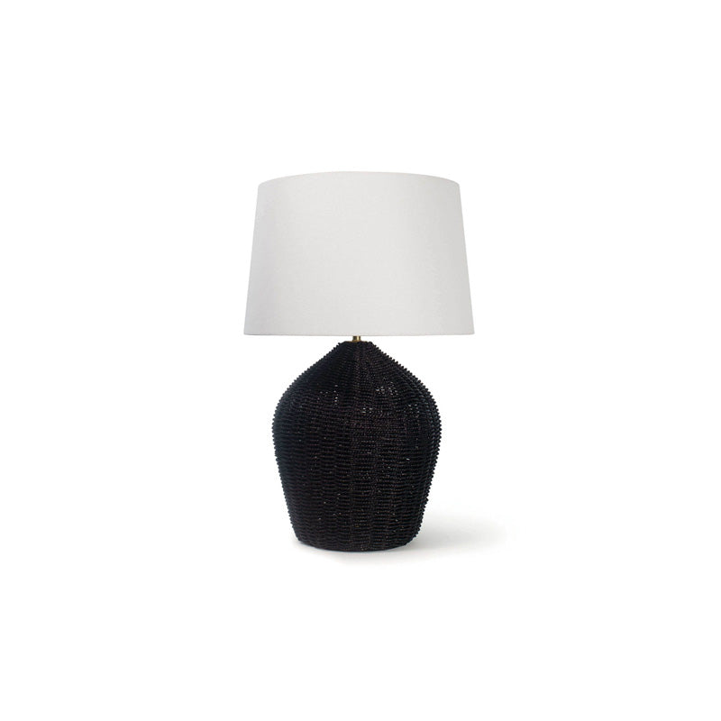 Georgian Table Lamp Black