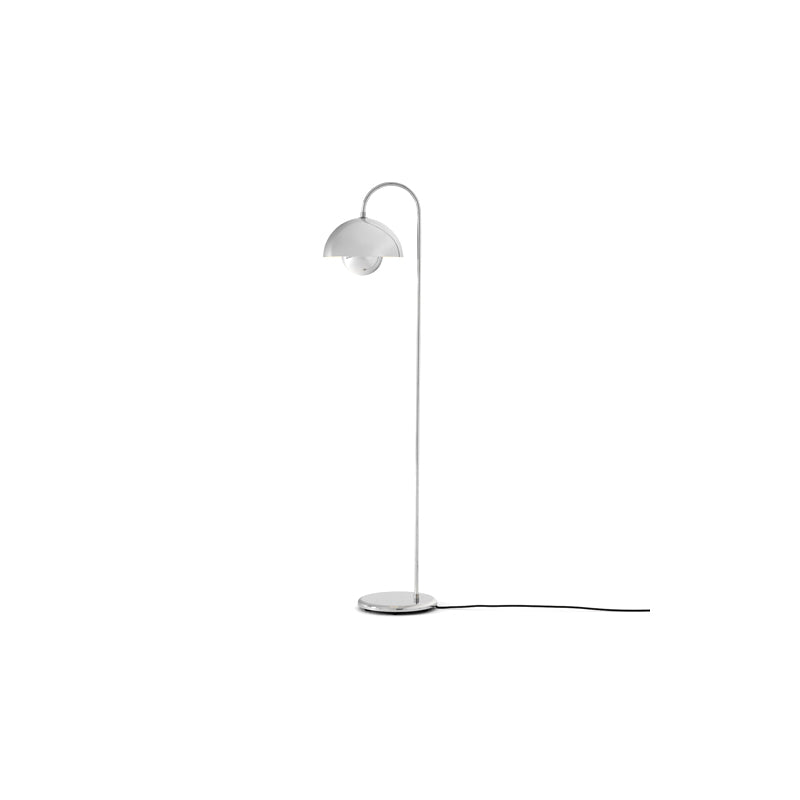 Flowerpot VP12 Floor Lamp Chrome