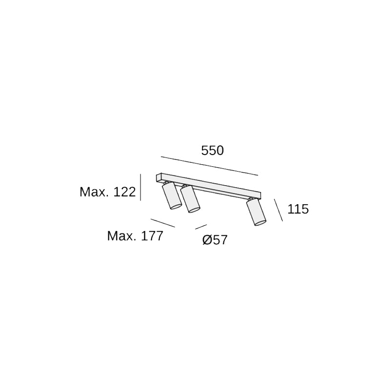 Simply Spotlight 3 Black