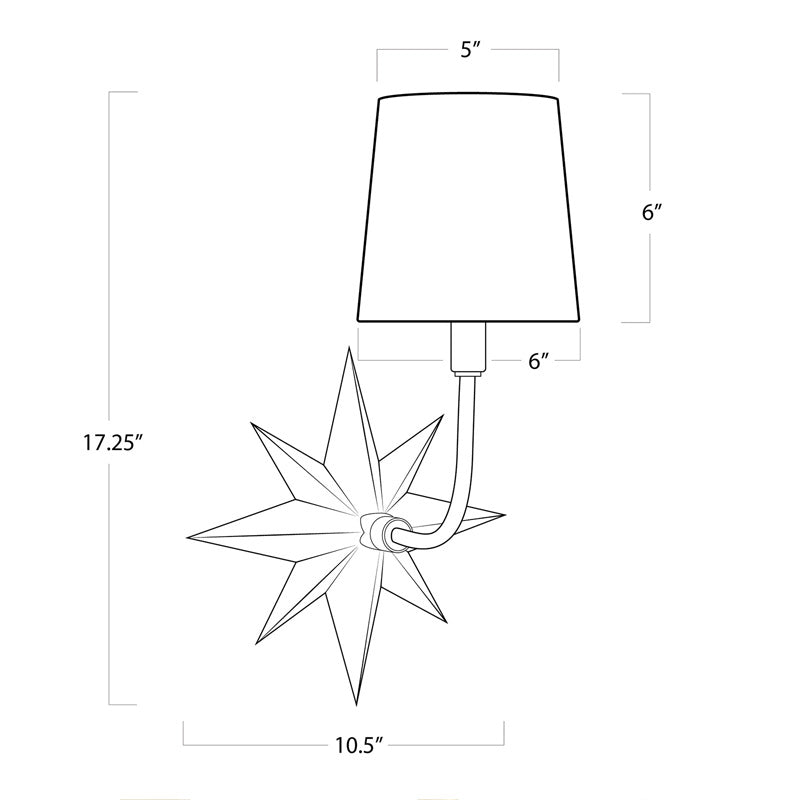 Etoile Sconce