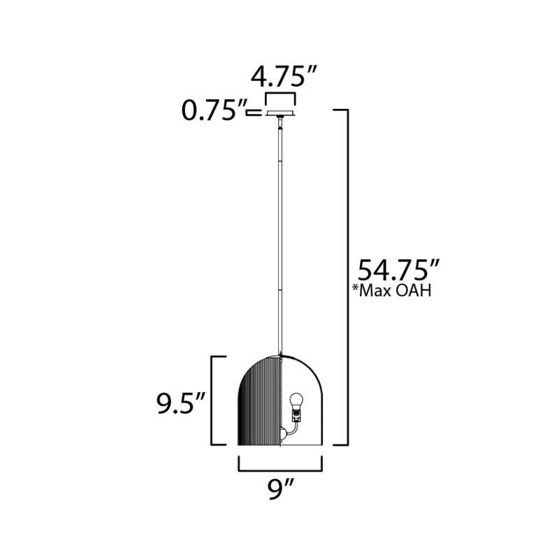 Dune Pendant