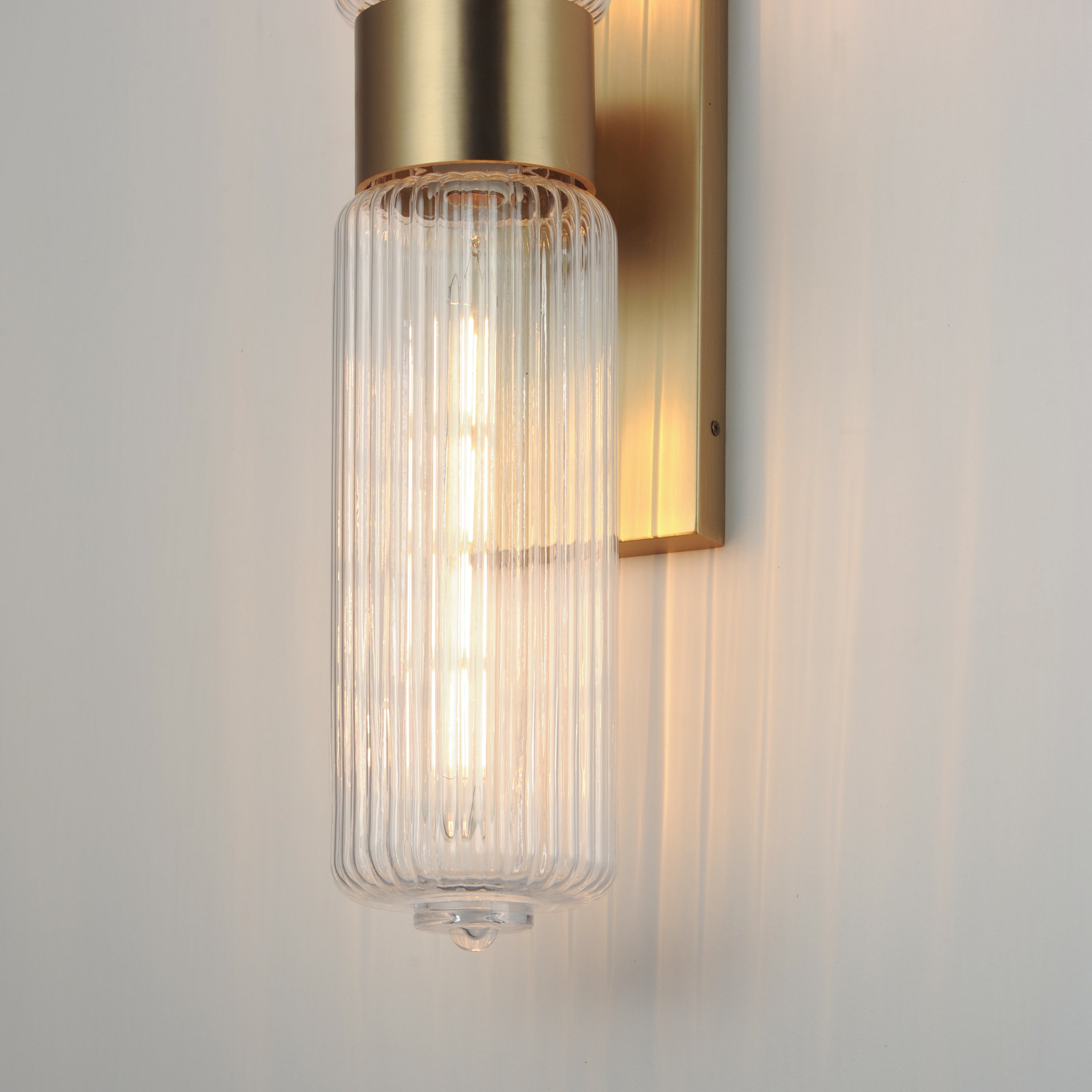 Kasbah 2 Light Sconce Brass