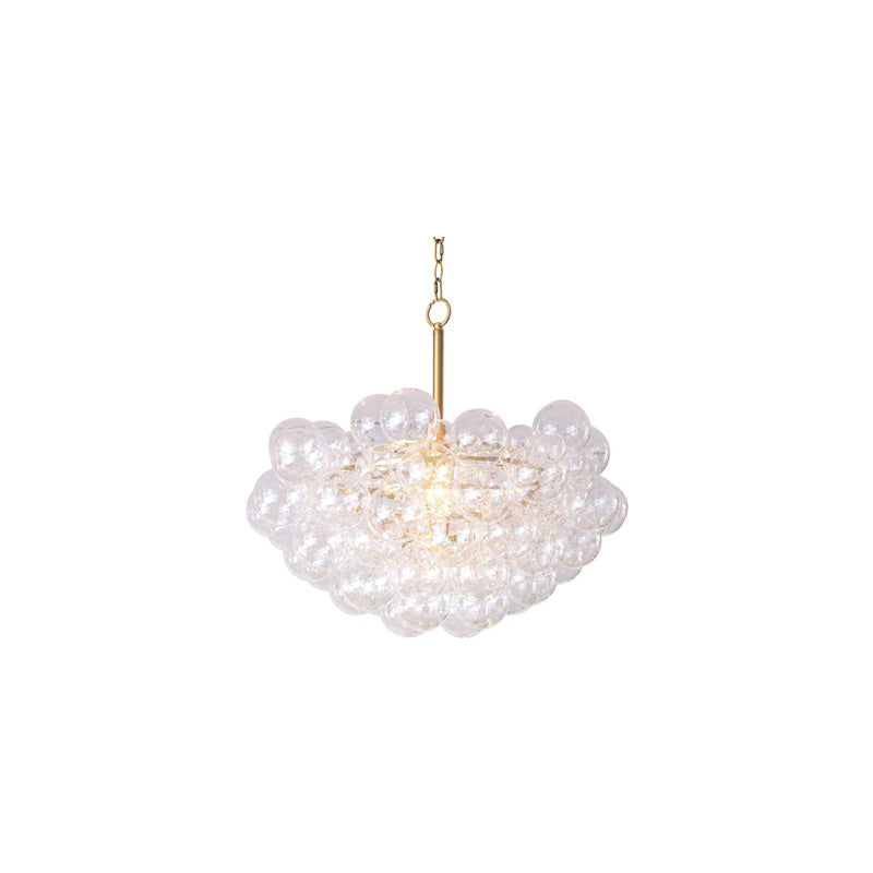Bubbles Chandelier Brass