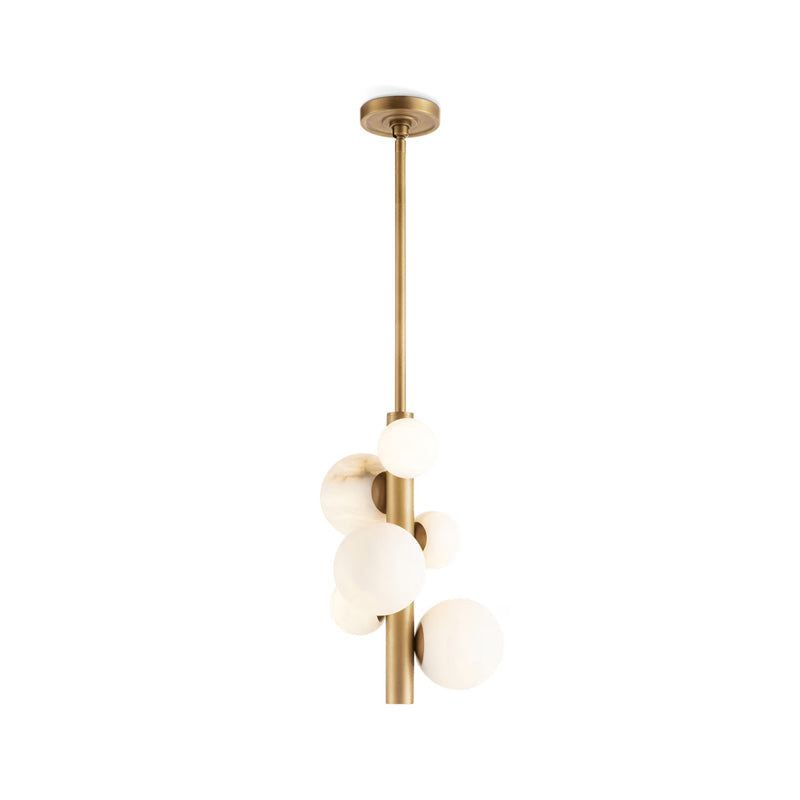 Styx Vertical Pendant Brass