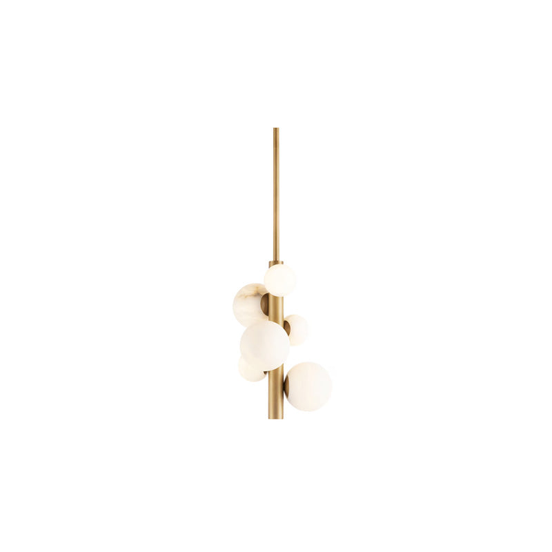 Styx Vertical Pendant Brass