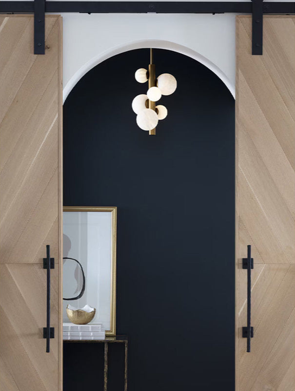 Styx Vertical Pendant Brass