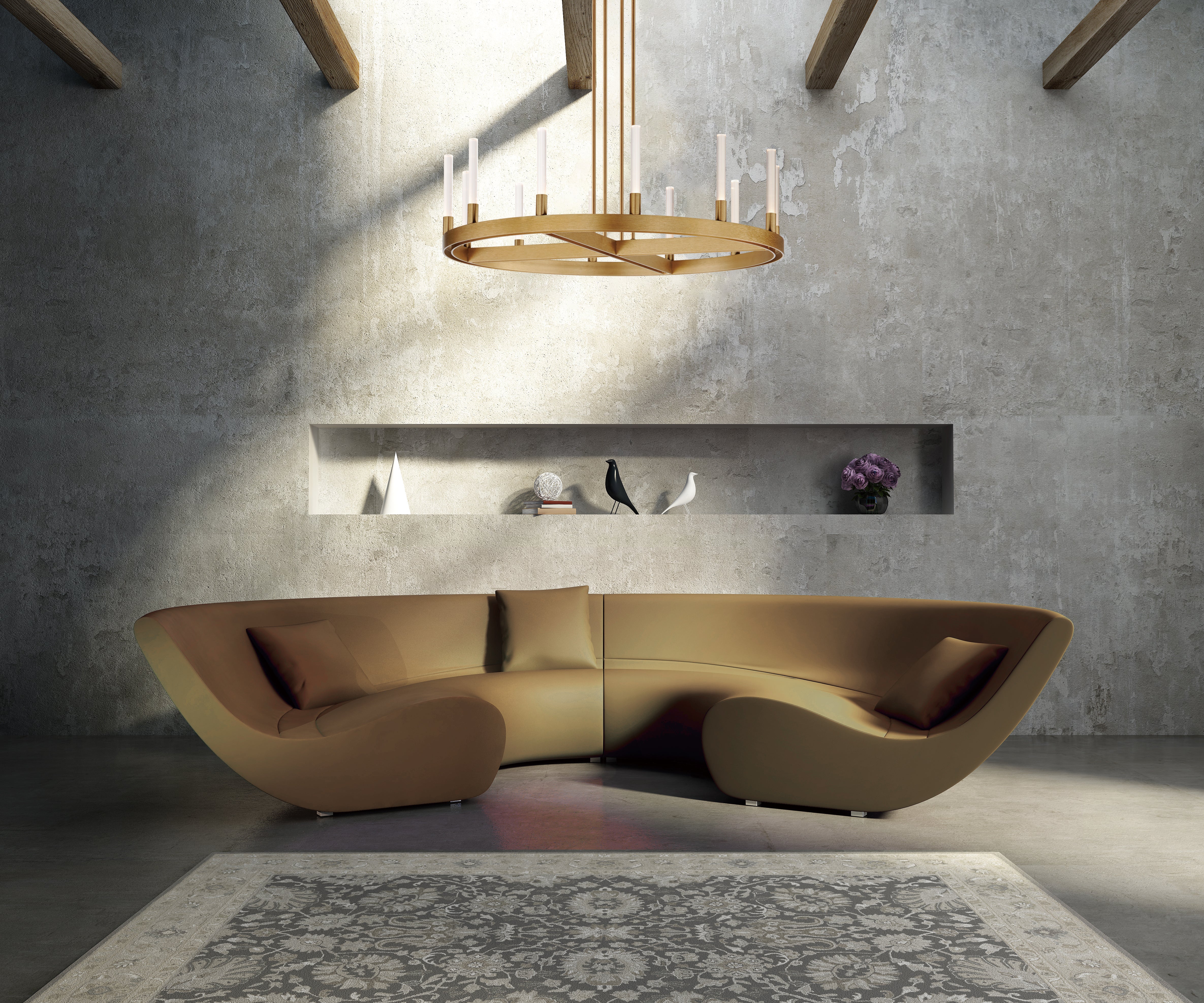 Ovation 12 Luces Dorado