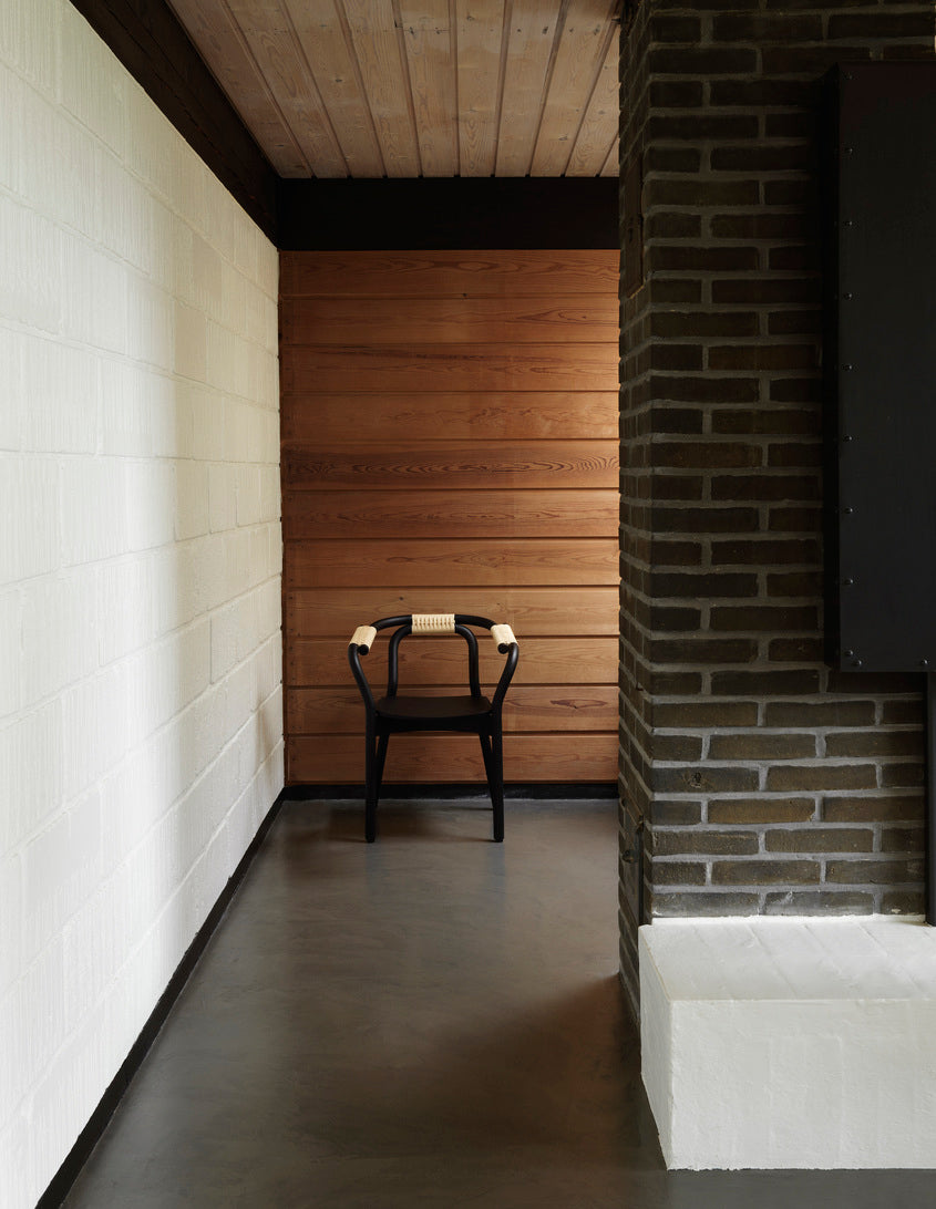 Knot Chair Negra/Natural