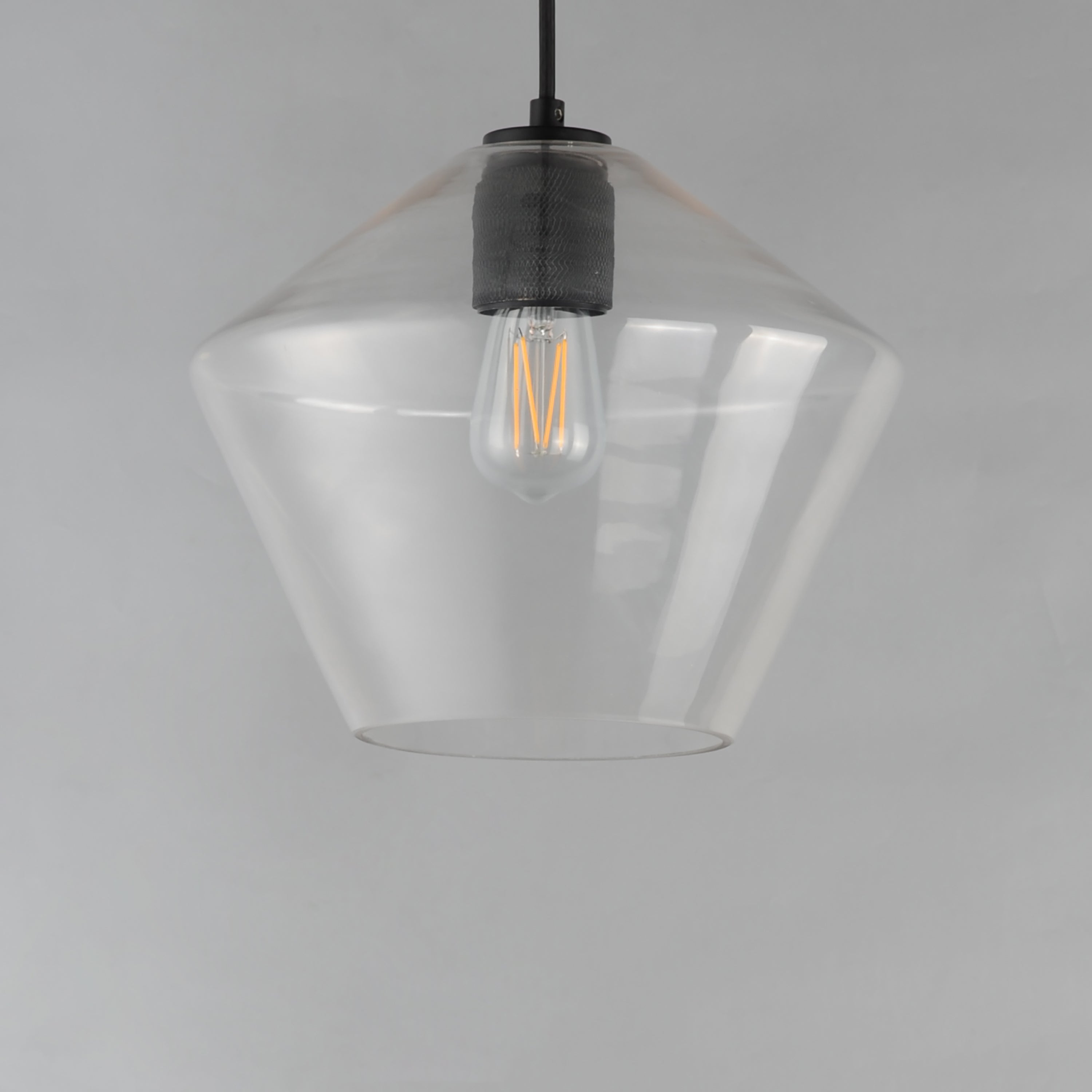 Geode Large Pendant Black