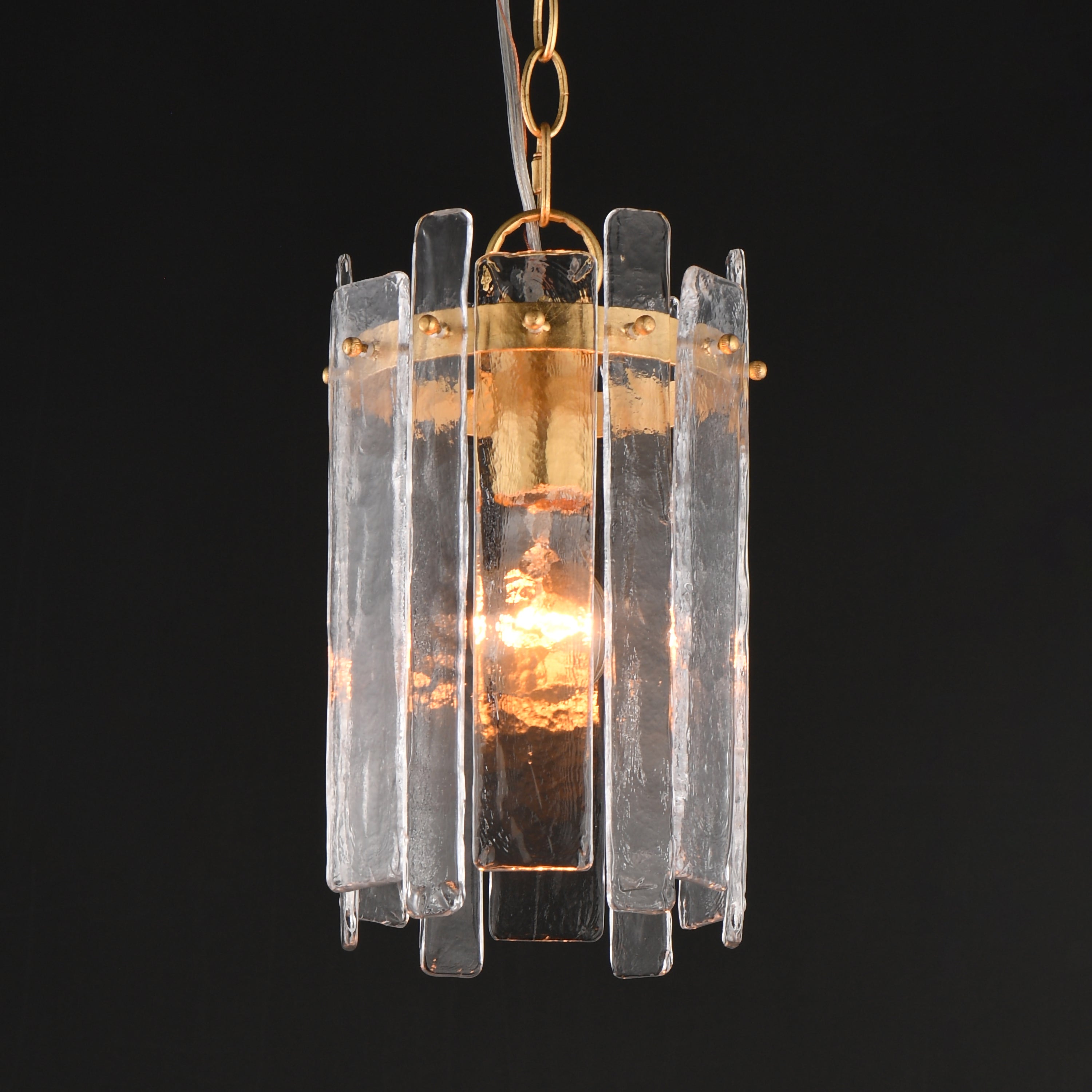 Warren 1 Light Pendant Gold