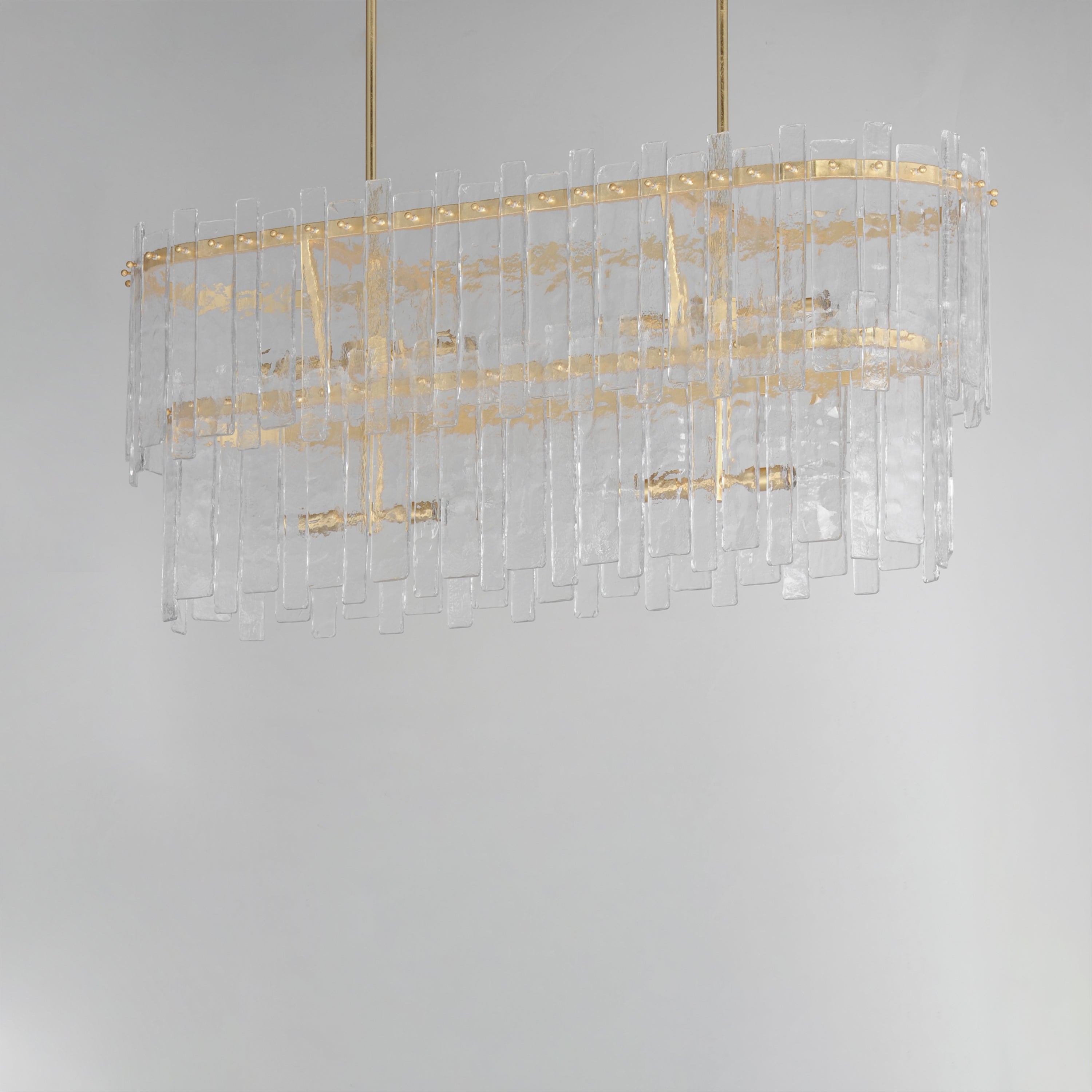 Warren 8 Light Pendant Gold