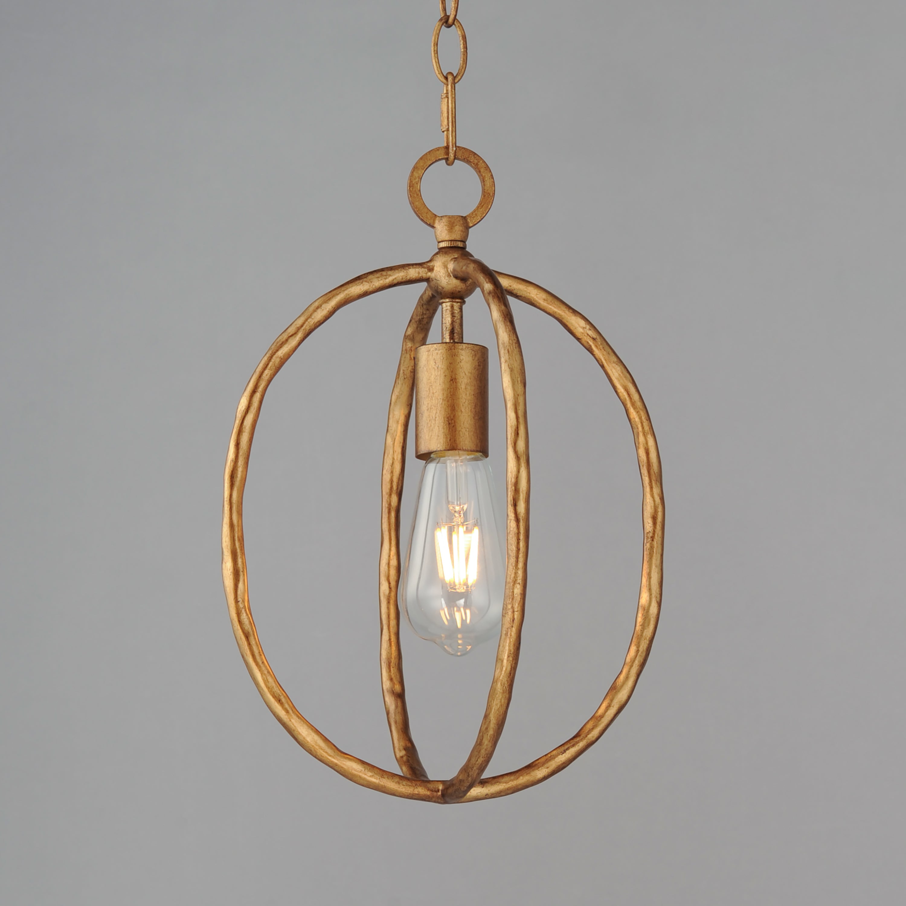 Martel 1 Light Mini Pendant Gold