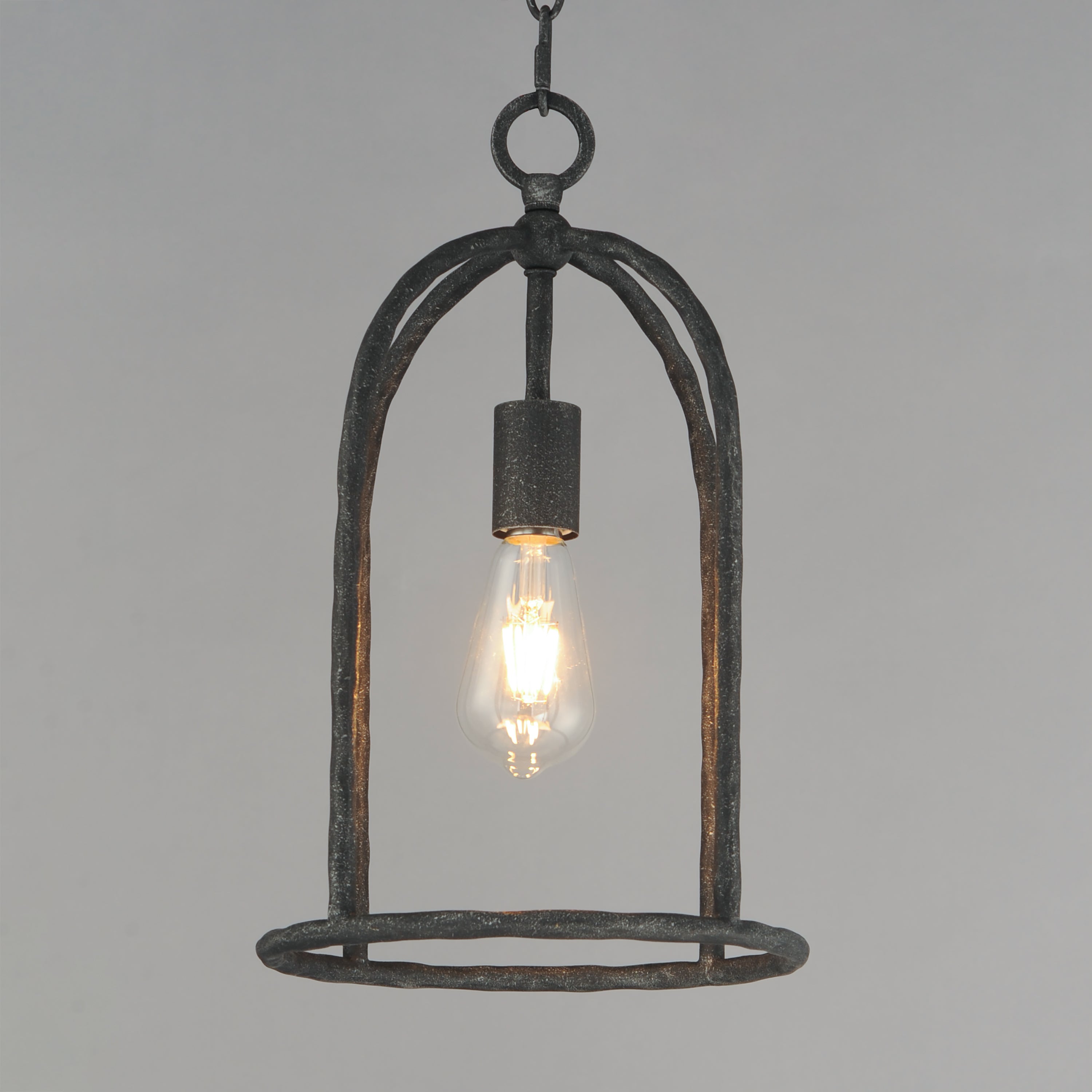 Martel 1 Light Pendant Black