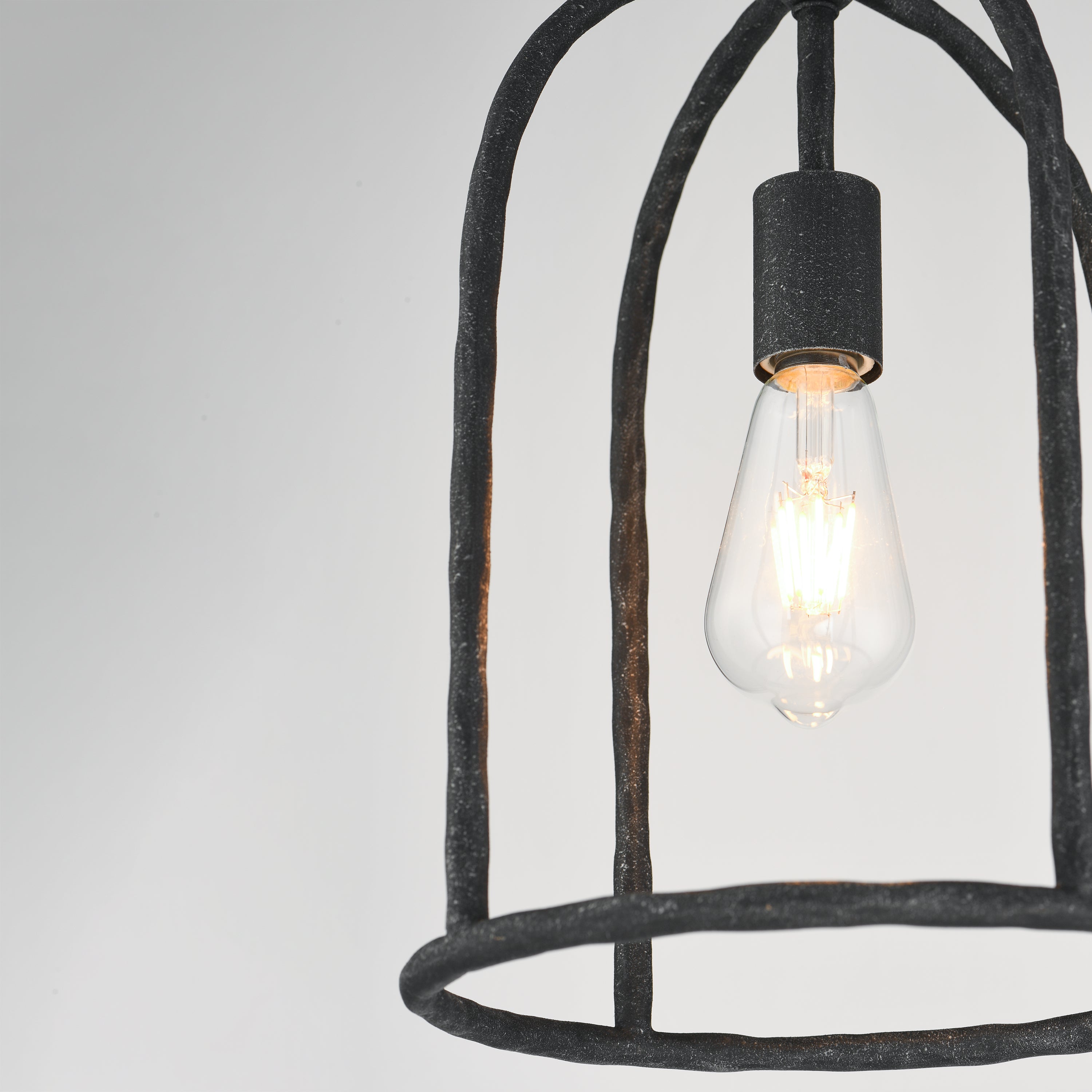 Martel 1 Light Pendant Black