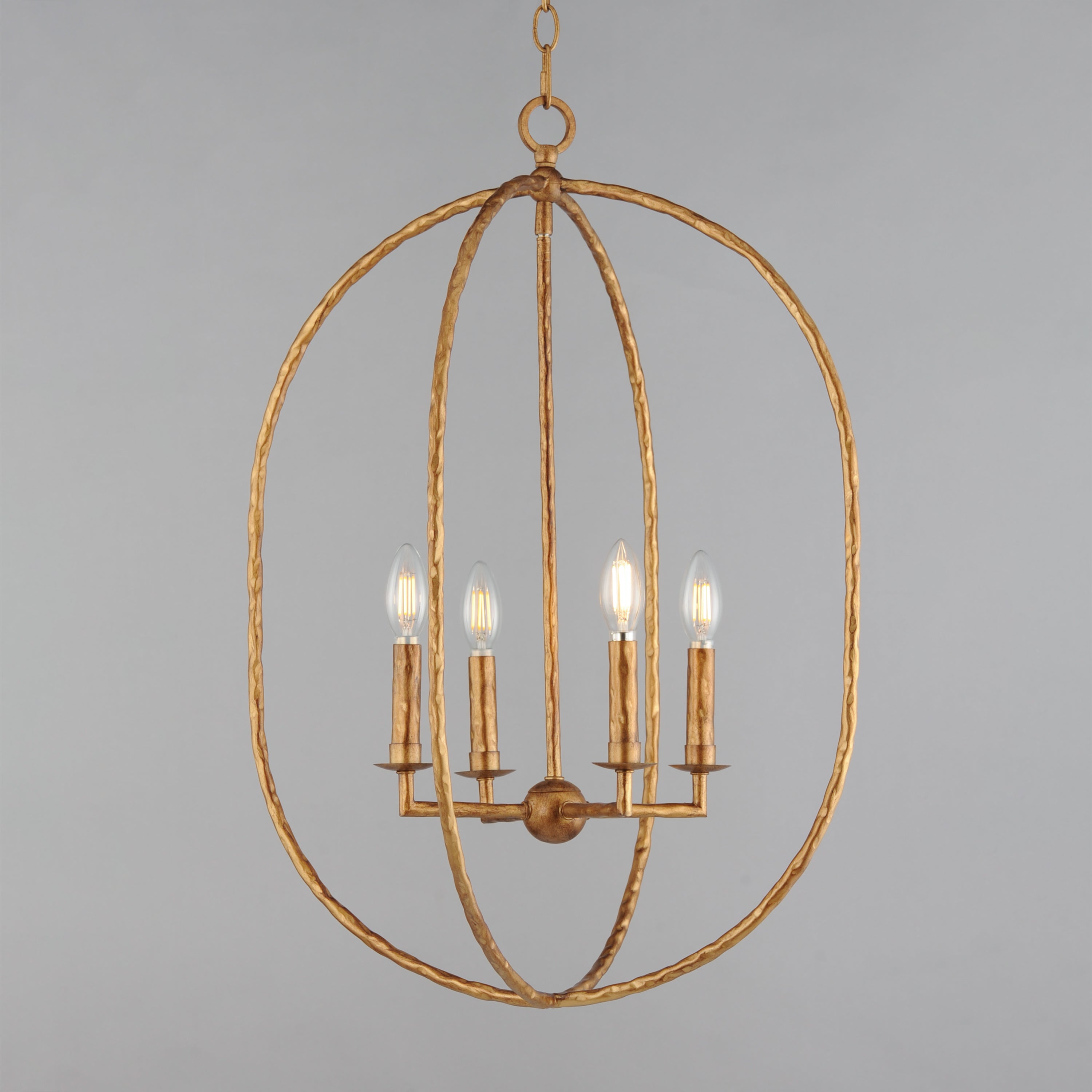 Martel 4 Light Pendant Gold