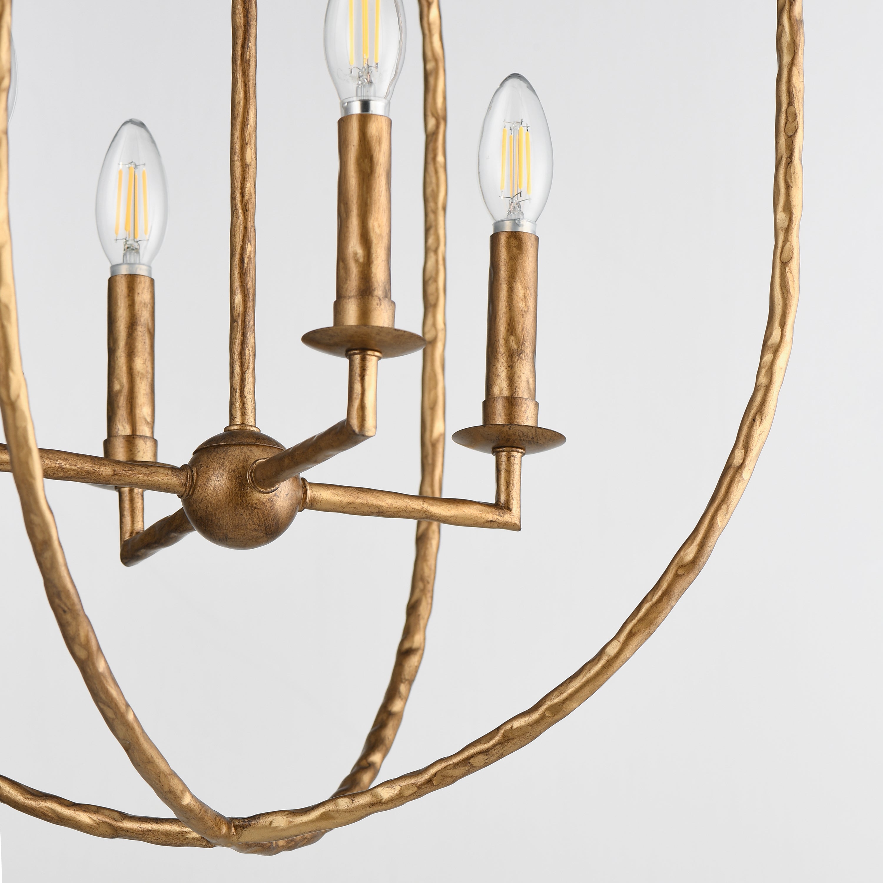 Martel 4 Light Pendant Gold