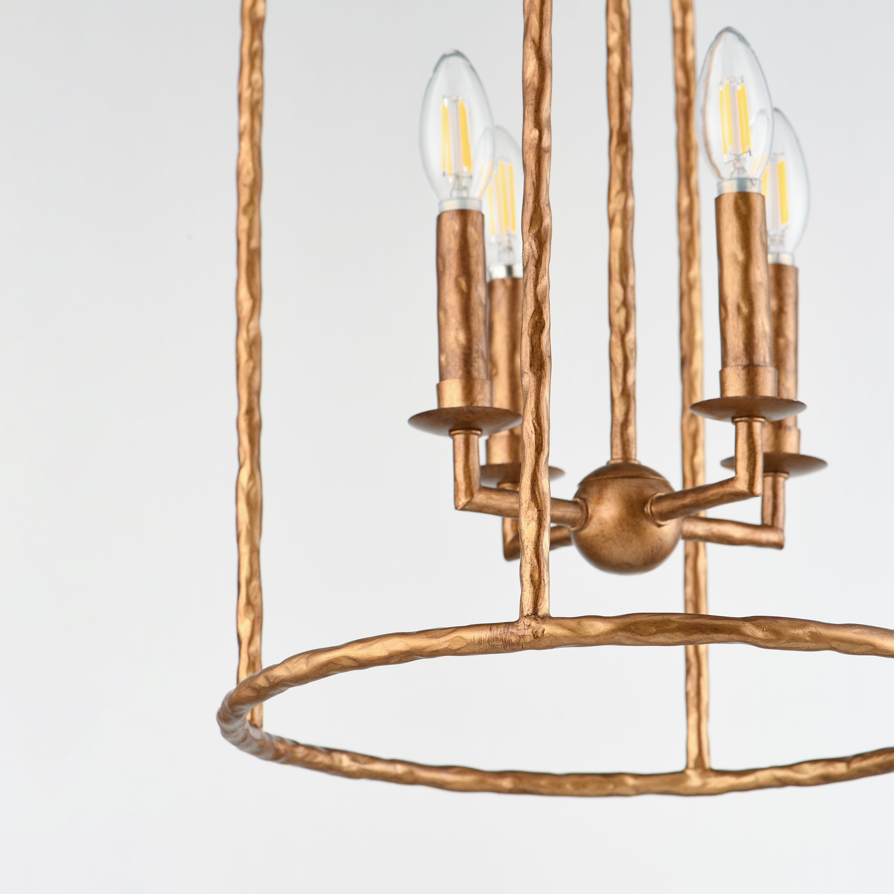 Martel II 4 Light Pendant Gold