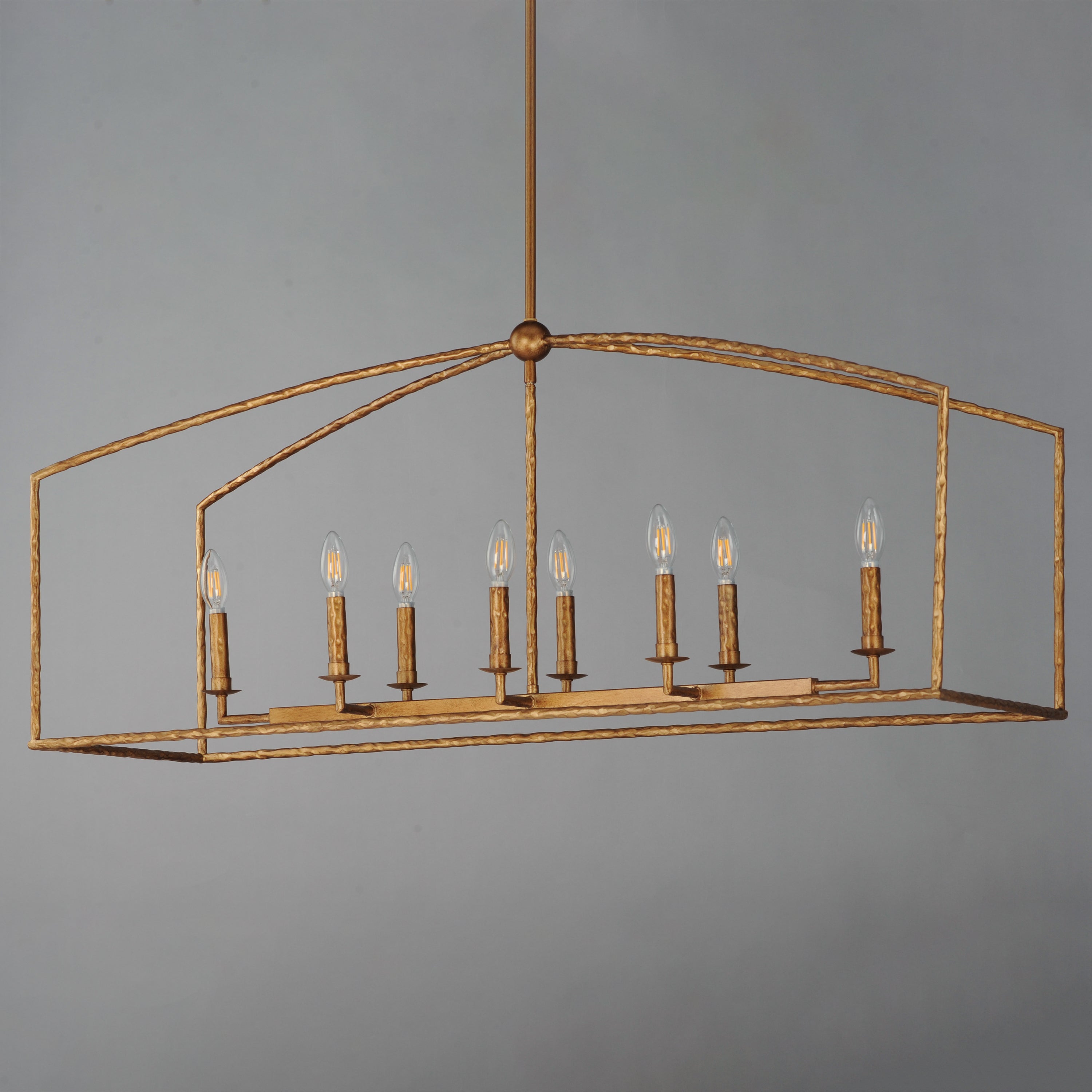 Martel 8 Light Chandelier Gold