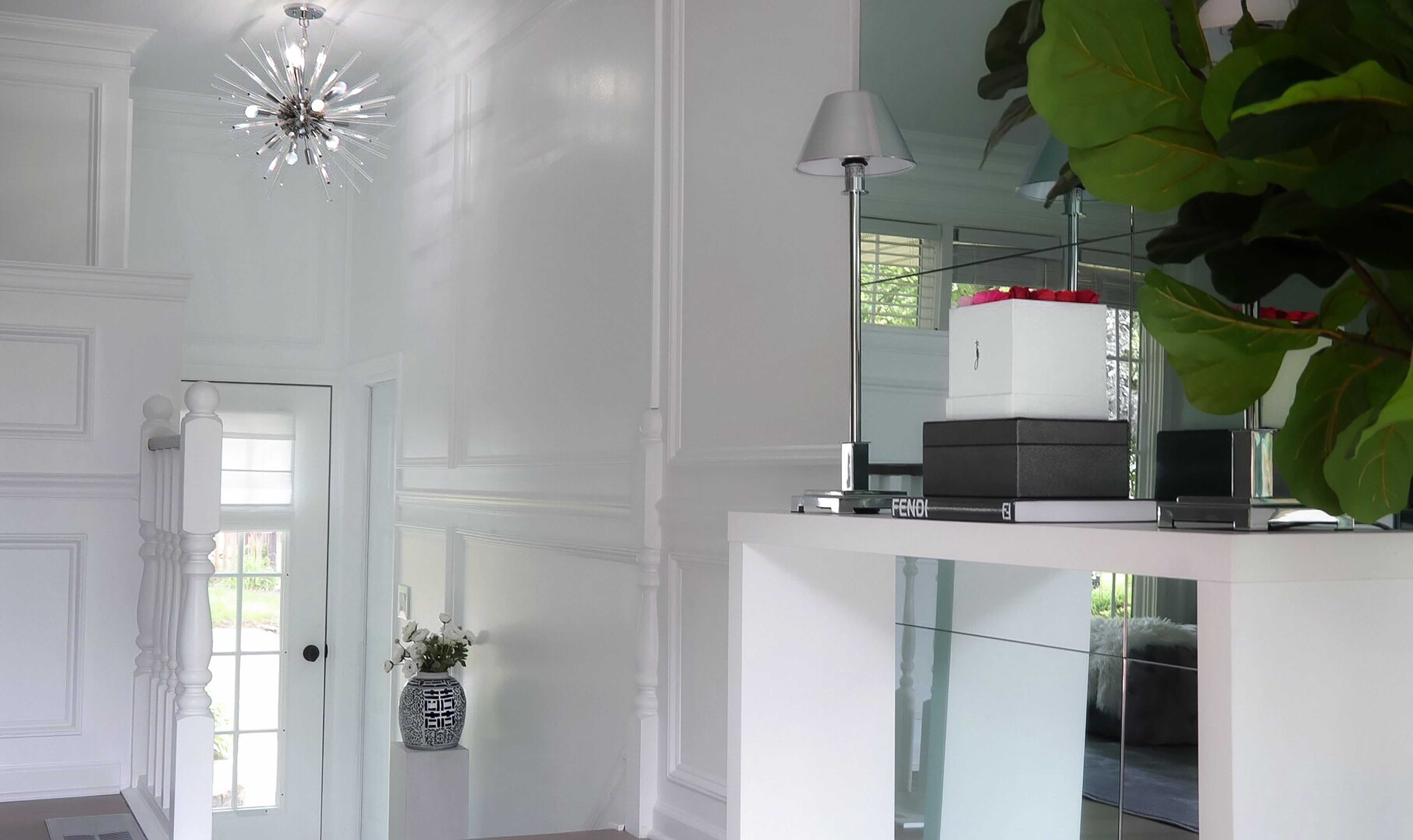 Polaris 12 Light Chandelier Polished Chrome