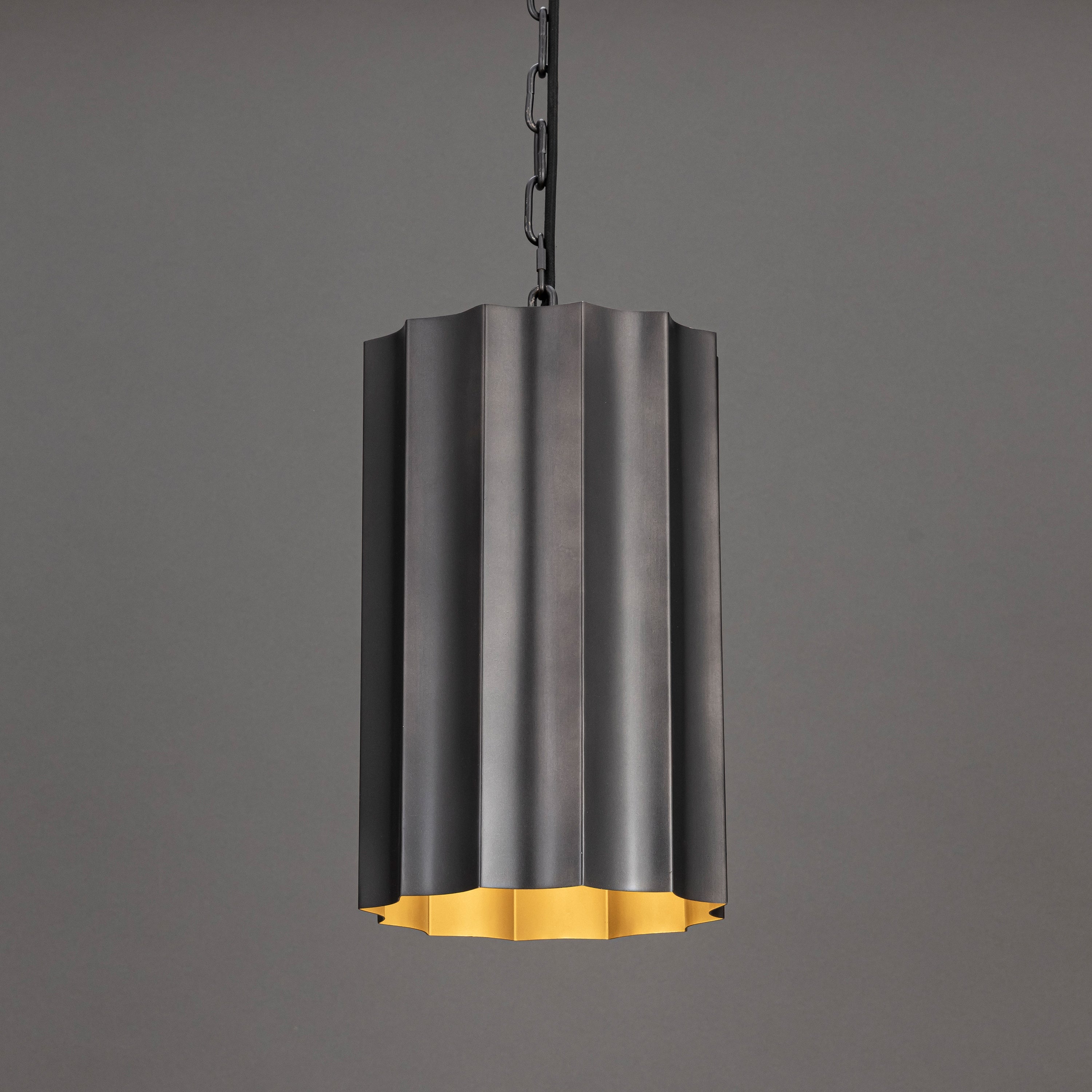 Allegra Mini Pendant Gunmetal