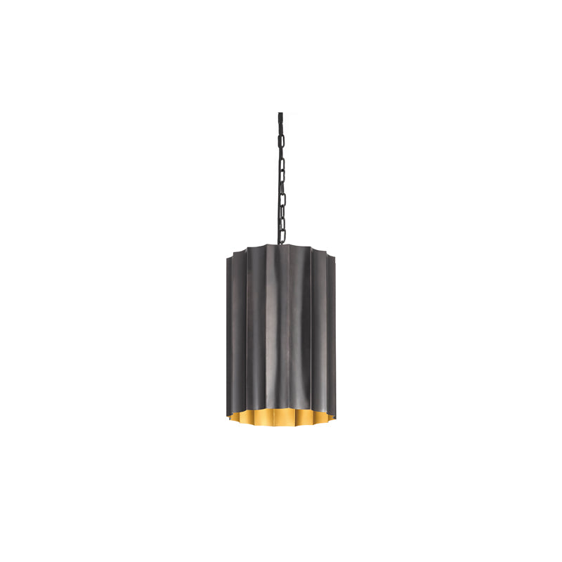 Allegra Small Pendant Gunmetal