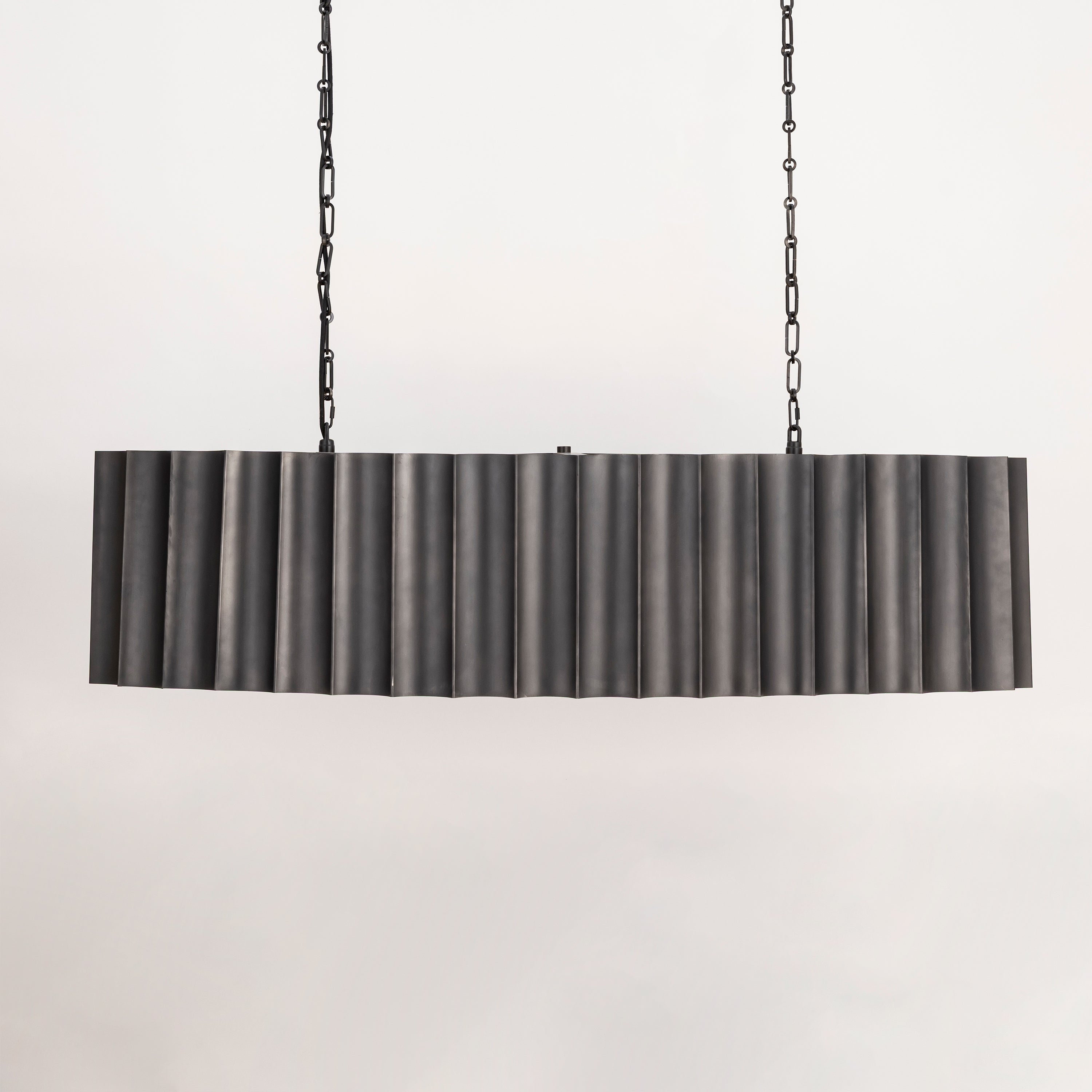 Allegra Linear Pendant Gunmetal