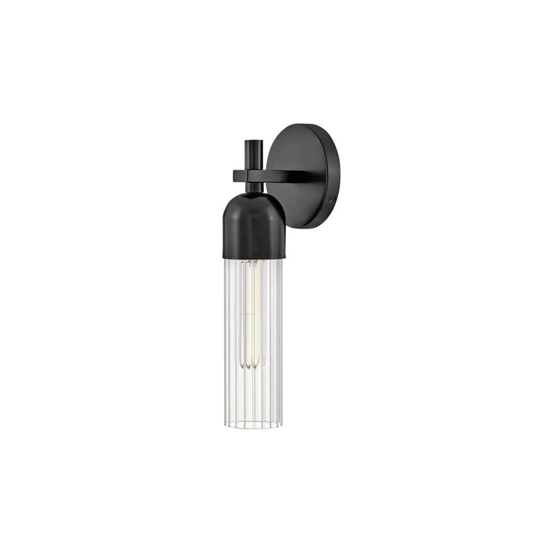 Soren Medium Sconce Black