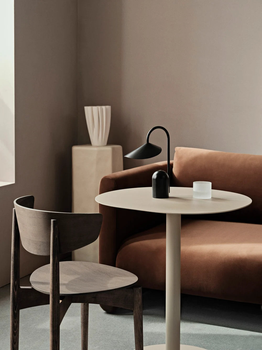 Herman Dining Chair Wood Dark Beech