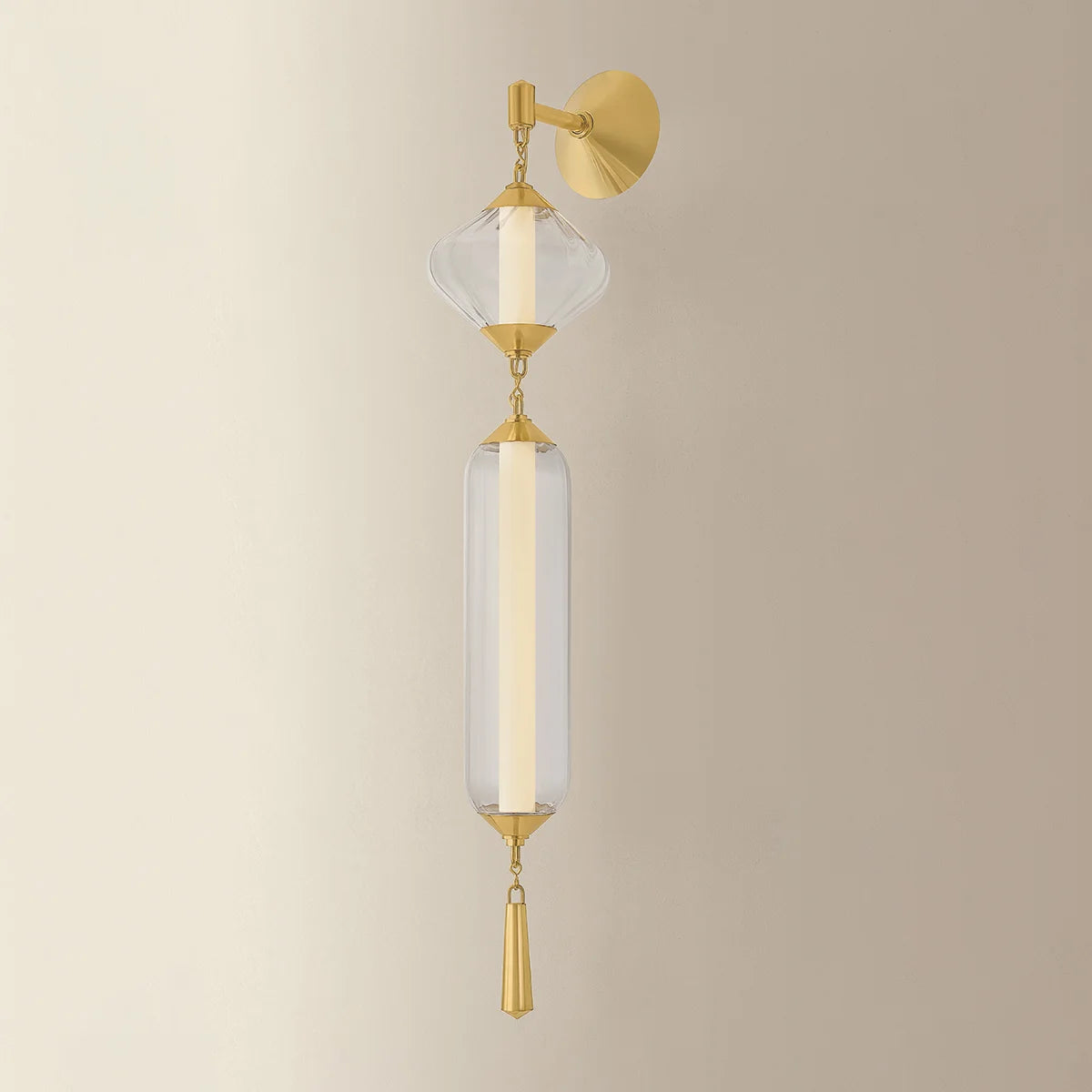 Fiorello Wall Sconce Brass