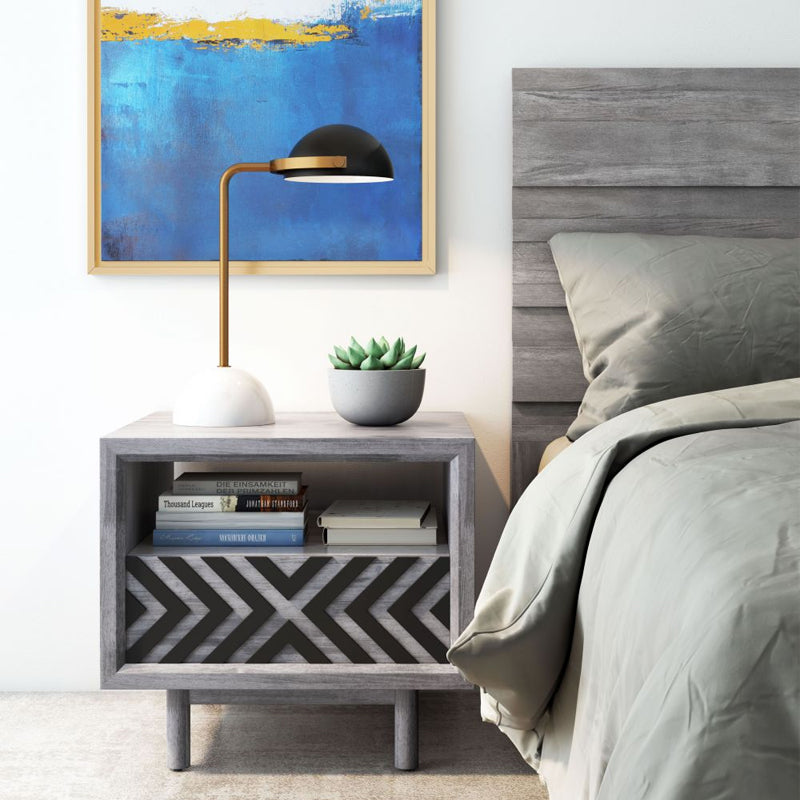 Irving Table Lamp Black & White