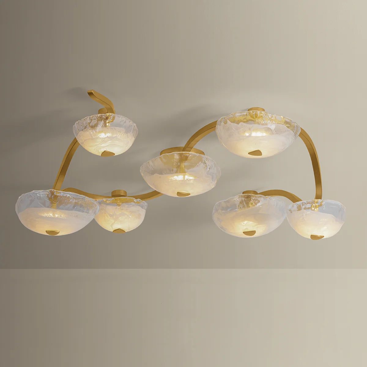 Kune Flush Brass Small
