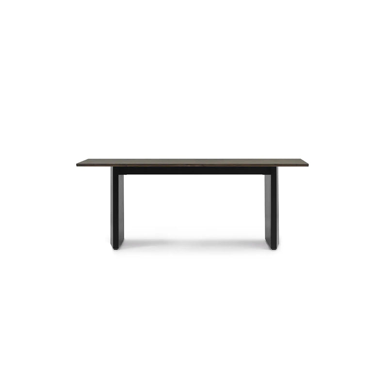 Panel Table Small Black/Dark Brown
