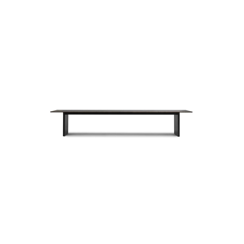 Panel Table XL Black/Dark Brown