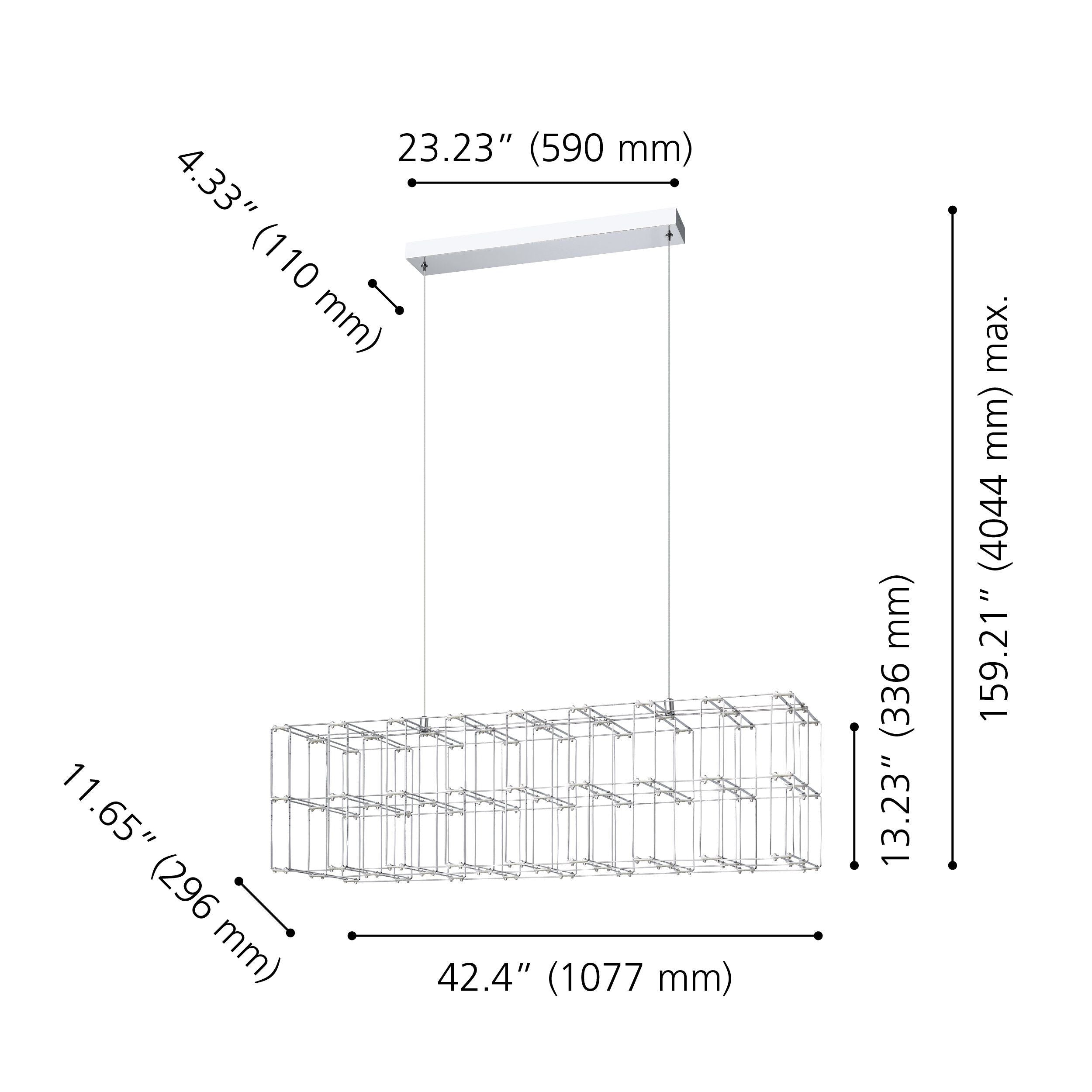 Frontera Linear Pendant