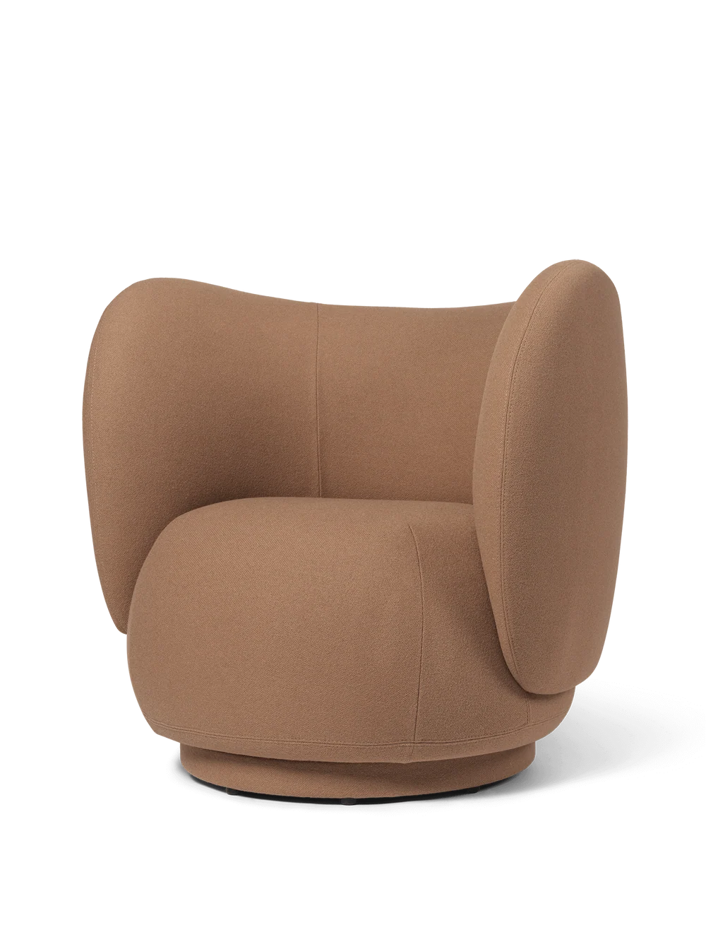 Rico Lounge Chair Swivel Tan