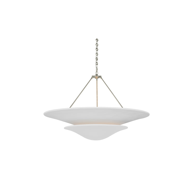 Mollino Chandelier Nickel