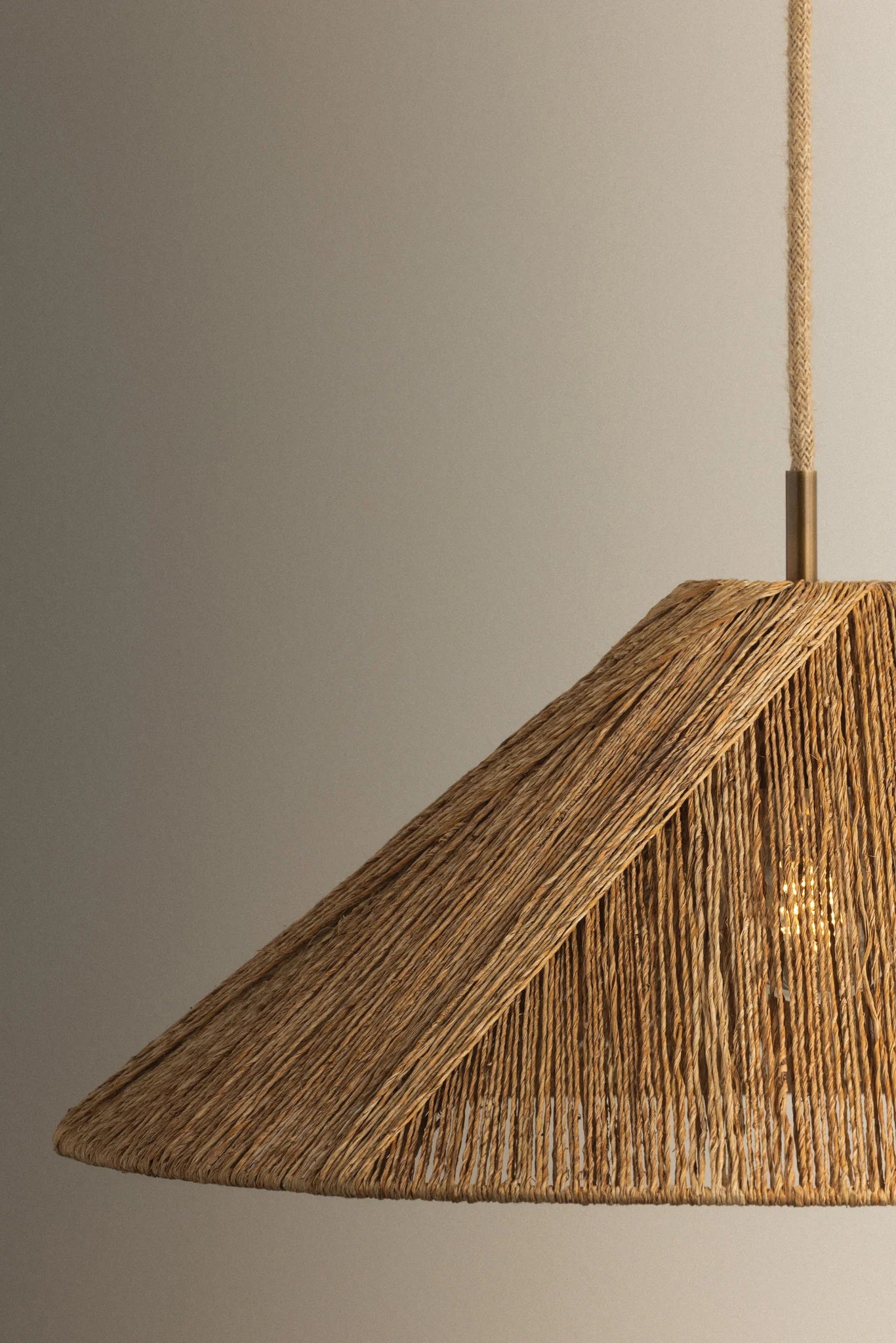 Ahrens Pendant Jute Large