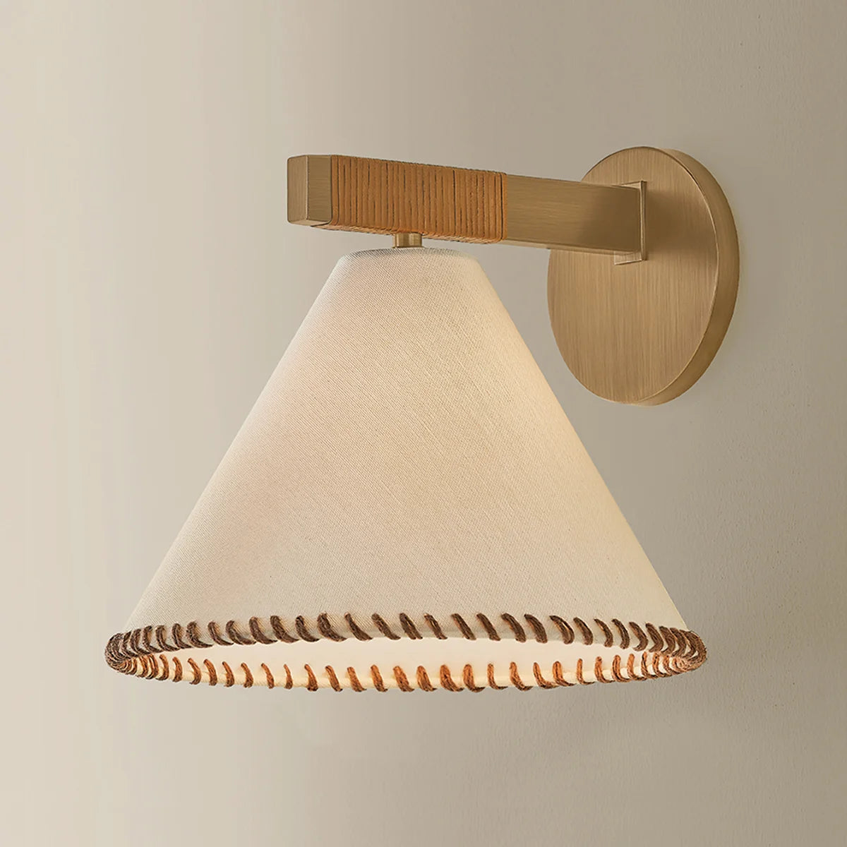 Stoney Sconce Brass